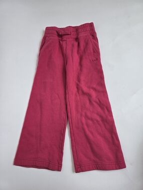 abercrombie kids 5 6 Fushia Wide-Leg Sweatpants